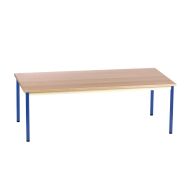Table Chloé 120 x 80 cm 4 pieds plateau hêtre - Mobidecor