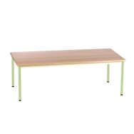 Table Chloé 4 pieds 160 x 80 cm T2plateau hêtre piétement granny