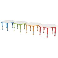 Table Clémence plateau fleur - Manutan Expert