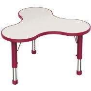 Table Clémence plateau trèfle - Manutan Expert