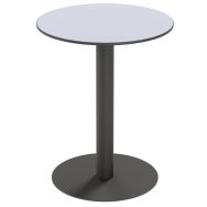 Table Cross ronde hauteur 75 cm Paperflow