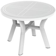 Table DALIA Ø 100 cm polypropylène - blanc