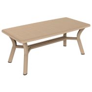 Table DALIA rectangulaire polypropylène recyclé - Garbar