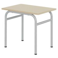 Table Delta 70 x 50 cm fixe stratifié chants alaisés - Mobidecor