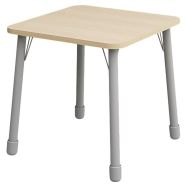 Table Eko carrée 69 x 69 cm T3 - bouleau