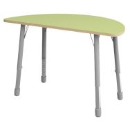 Table Eko demi-ronde réglable T1 à T3