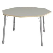 Table Eko octogonale réglable T3 à T6