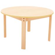 Table Ergo ronde T2 - hêtre/hêtre