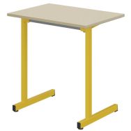 Table Gange 70 x 50 cm fixe stratifié chants alaisés - Mobidecor