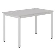 Table Info prof 70 cm T6 passe câble méla. chants polypro - Mobidecor