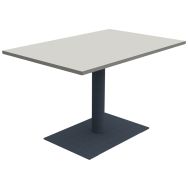 Table Mano T6 rectangulaire plateau stratifié alaisé Mobidecor