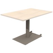 Table Mano mobile T6 rectangulaire plateau stratifié alaisé Mobidecor