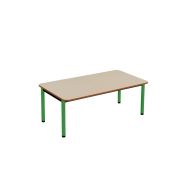 Table Manon 160 x 80 cm T2 coloris vert RAL 6018