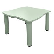 Table NIDO hauteur 46 cm plateau 65 x 65 cm coloris vert