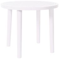 Table OLOT Ø 86 cm polypropylène - blanc