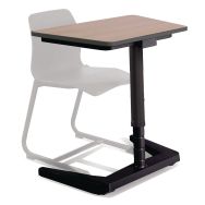 Table Opti+ réglable, plateau trapèzoïdal - Vanerum