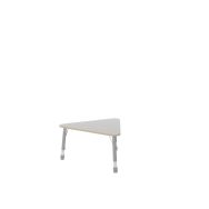 Table Pétale Filos réglable T3/T6 plateau triangle coloris blanc