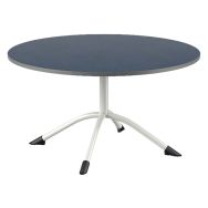 Table Sara ronde Ø 120 cm fixe piètement central softop Mobidecor