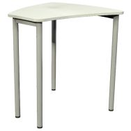 Table T6 Daisy pied époxy gris Vanerum