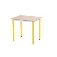 Table T'Sup 4 pieds - Plateau mélaminé 80x60