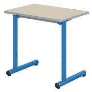 Table Tage fixe 70 x 50 cm stratifié chants polyuréthane - Mobidecor