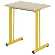 Table Tage renforcée 70x50cm fixe T6 strat. Ch. alaisés - Mobidecor