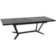 Table VITA 180/240 x 100 cm 8 lames HPL/alu Proloisirs