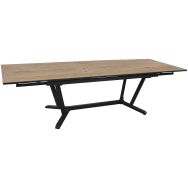 Table Vita 180/280 cm alu/ceram kedra lenk/graphite