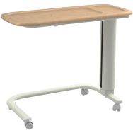 Table à manger au lit piètement U fixe polymère