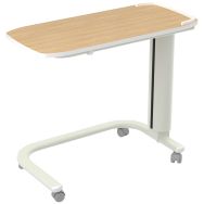 Table à manger au lit piètement U fixe stratifié
