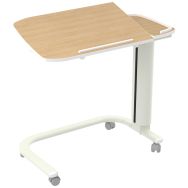 Table à manger au lit piètement U mixte stratifié