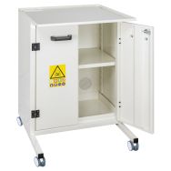 Table armoire roulante pour hotte Labopur série H Trionyx