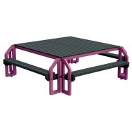 Table bancs Chardonnay maternelle Ipra/alu - Urbemob