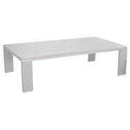 Table basse Cordouan, table basse fixe cordouan blanc