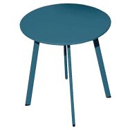 Table basse Massaï ø 45 cm - Bleu