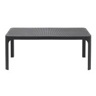 Table basse Net polypropylène anthracite