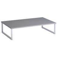 Table basse Punto - Izari 100x60 cm plateau coloris Anthracite