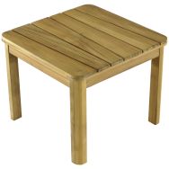 Table basse RAMBLA 50 x 50 cm teck