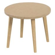 Table basse ronde Upcy Ø 45 cm camel