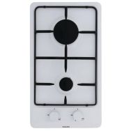 Table de cuisson gaz GLEM - GT32WH - L.29 cm-blanc