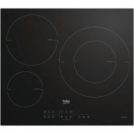 Table de cuisson induction 3 foyers BEKO - HII63205MT