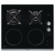 Table de cuisson mixte induction BRANDT 7400 W - BPI6414BM