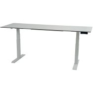Table de pliage à hauteur variable électrique 2000x700 plateau HPL