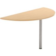 Table de réunion Modula extension 1/2 lune MBA