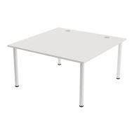 Table de réunion Tubo carrée 140 x 140 cm