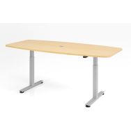 Table de réunion avec commande à touches - Hammerbacher