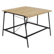 Table de réunion haute Alto profondeur 143 cm - Buronomic