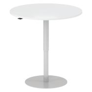 Table de réunion ronde Lila hauteur réglable - MBA