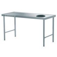 Table de tri avec départ en angle à gauche