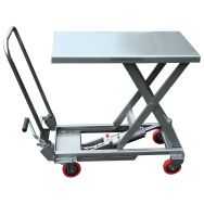 Table élévatrice manuelle aluminium